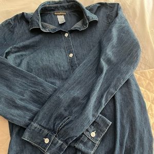 Tommy Bahama denim shirt dress size small